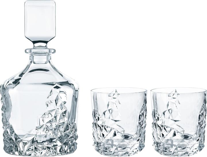 Nachtmann Set di whisky 'Scultura (3 x, Bicchiere da whisky)