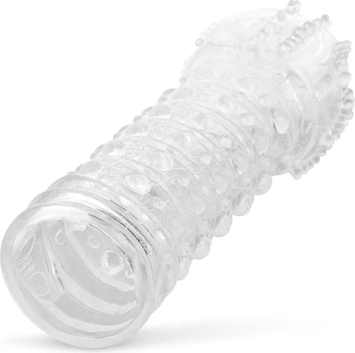 Image du produit Easytoys Manchon Pénien à Côtes - Transparent