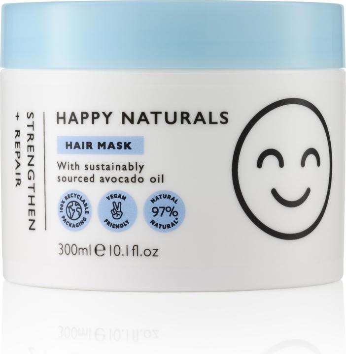 Happy Naturals Strengthen and Repair Mask 300ml (300 ml)