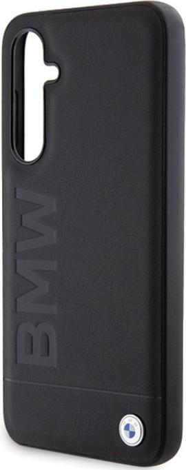 Immagine prodotto BMW BMHCS23FESLLBK S23 FE S711 in pelle nera con timbro a caldo (Samsung Galaxy S23 FE)
