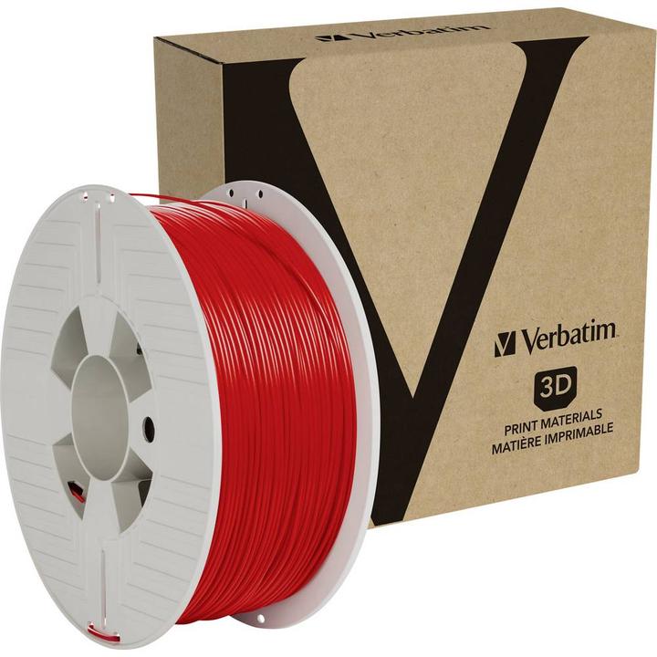Produktbild Verbatim Filament (PLA, 1.75 mm, 1000 g, Rot)