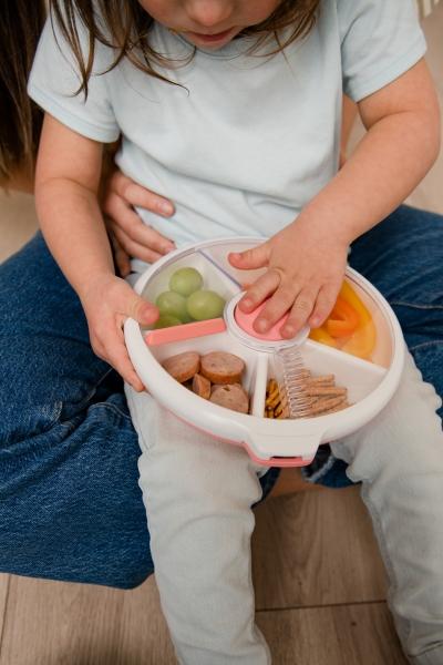 Actual product image GöBe Snack Spinner Snackbox Large, Coral