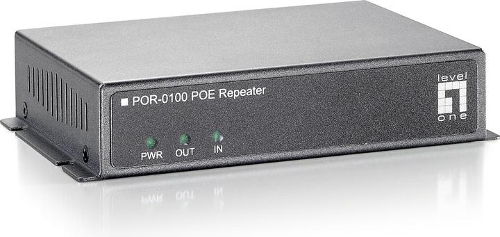 LevelOne POR-0100: Estensore PoE, 100m