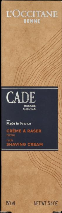 Actual product image L'Occitane Cade Crème à Raser Riche (150 ml, Shaving cream)