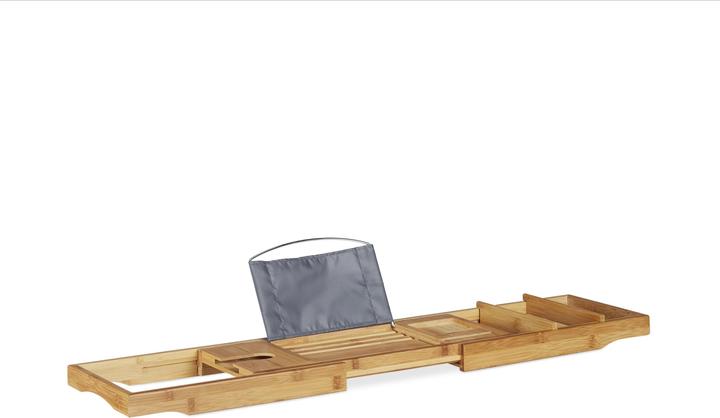 Produktbild Relaxdays Badewannenablage Bambus (107.5 x 23 x 19 cm)