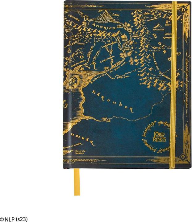 Immagine prodotto Cinereplicas Il carnet Le Seigneur des Anneaux Mappa della Terra di Mezzo