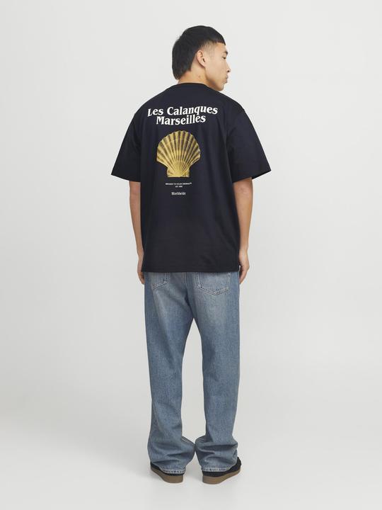 Produktbild Jack & Jones Rückenprint Rundhalsausschnitt T-shirt T-shirt (L)