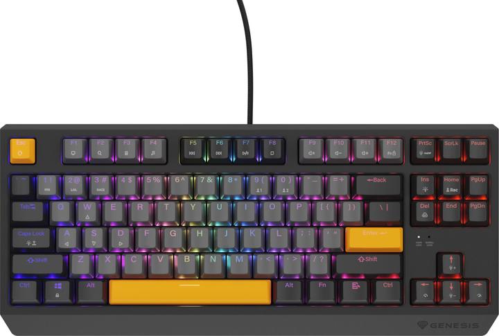 Produktbild Genesis Klawiatura Thor 230 TKL Outemu Red (NKG-2082) (US, Kabelgebunden, Kabellos)