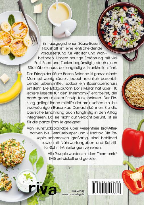 Produktbild Basisch kochen mit dem Thermomix® (Deutsch, Doris Muliar, 2017)