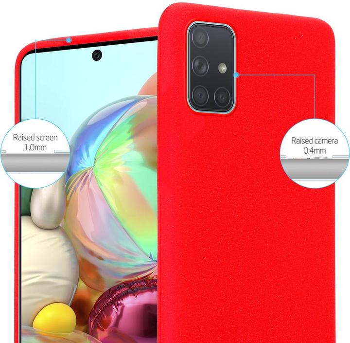Actual product image Cadorabo TPU Frosted Cover (Samsung Galaxy A71)