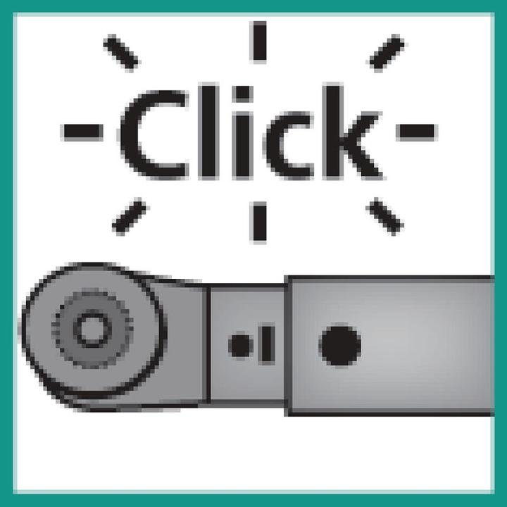 Actual product image Gedore 4550-10 Torque spanner TORCOFIX K 20-100 Nm (1/2", 20 Nm, 100 Nm)