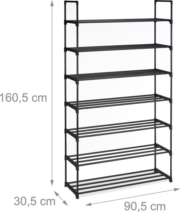 Image du produit Relaxdays Baylee (90.5 x 30.5 x 160.5 cm)