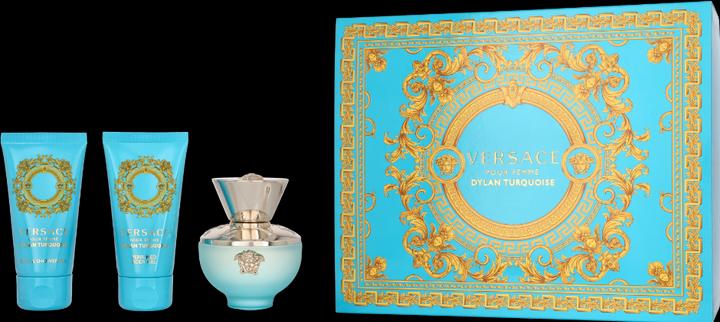 Actual product image Versace Dylan Turquoise pour Femme Christmas 2023 Eau de Toilette 50 / Body Smoother / BG (Eau de toilette, 50 ml)