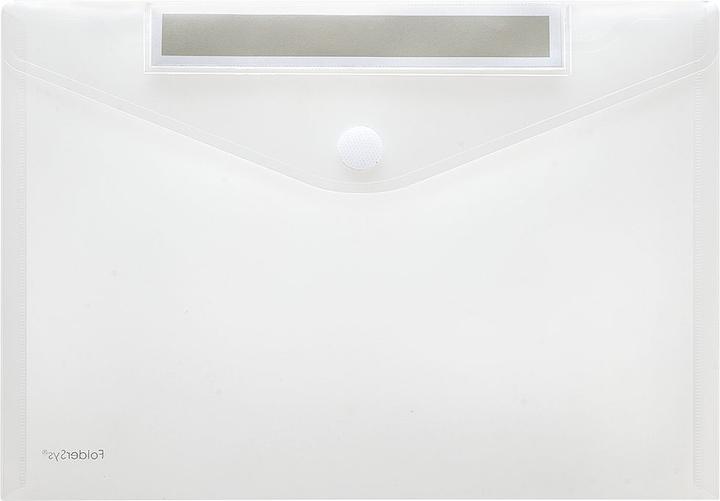 Actual product image Foldersys Index folder For paper format: DIN A4 landscape Material: Polypropylene Colour: transparent (A4)