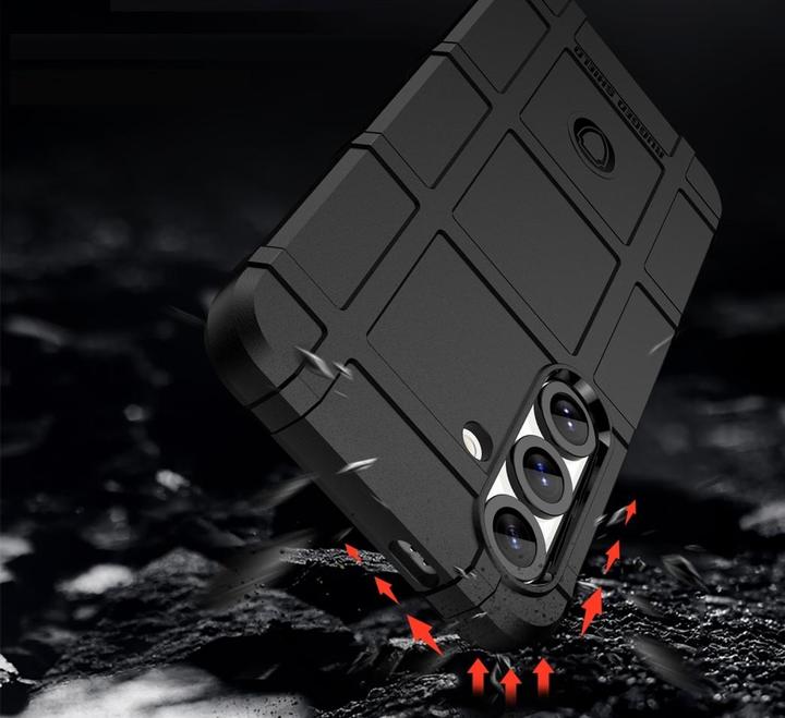 Actual product image Screenguard Rugged Shield Hülle (Samsung Galaxy S25)