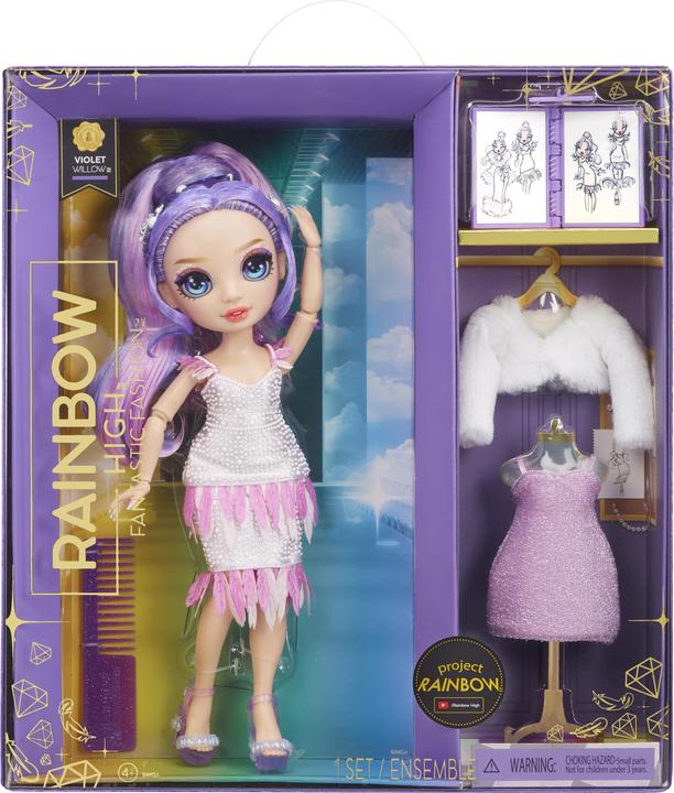 Image du produit Rainbow Poupée de mode (assortie)