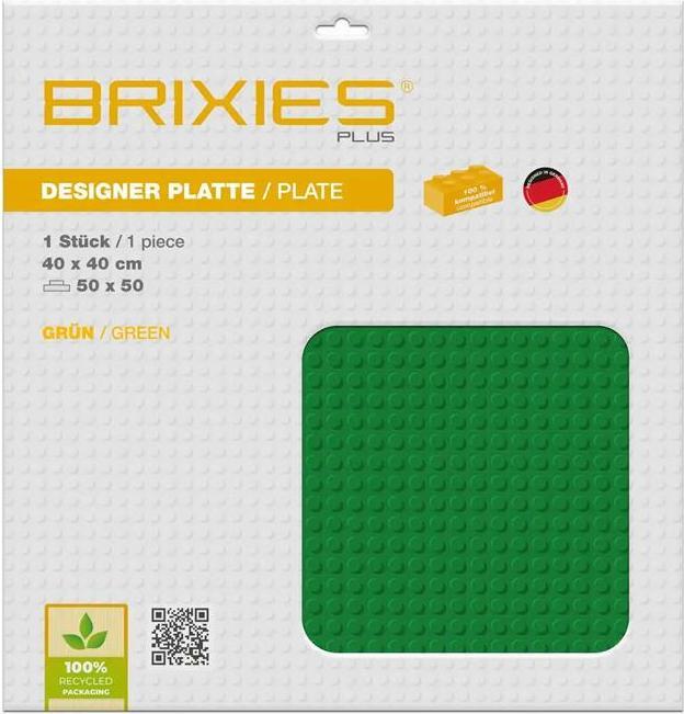 Produktbild Brixies Bauplatte 50x50 Basic grün