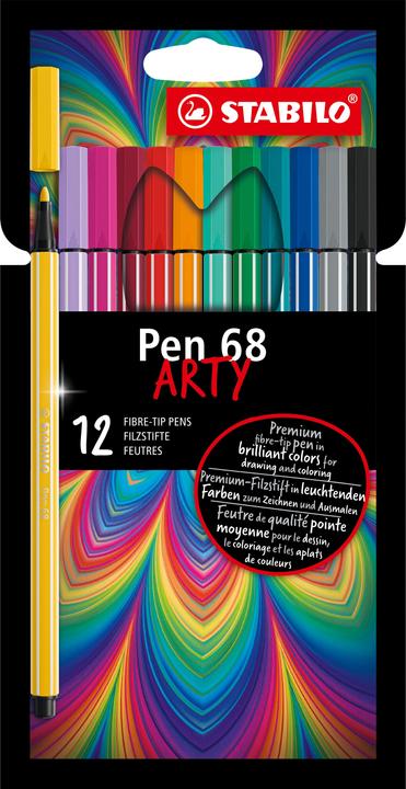 Immagine prodotto STABILO Penna 68 Arty (Ordinati, 12 x)
