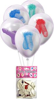 Produktbild Little Genie Productions Dirty Penis Balloons