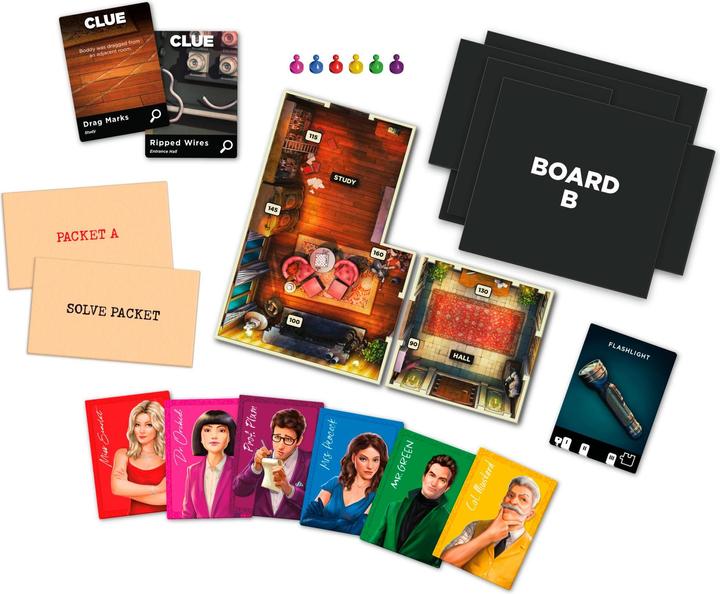Produktbild Hasbro Gaming Cluedo Escape Betrayal im Brettspiel Slot Swaenesteyn (Englisch, Niederländisch)