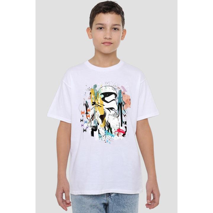 Actual product image Star Wars Childrens/Kids Stormtrooper Abstract T-Shirt (116)