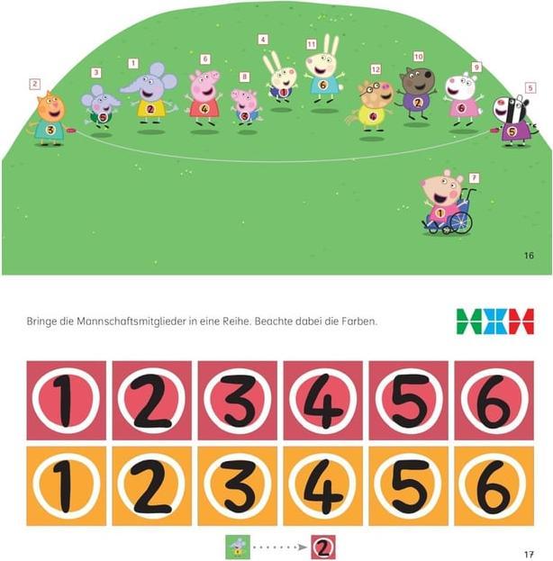 Image du produit mini Zahlen & zählen Peppa Pig (Allemand, 2024)