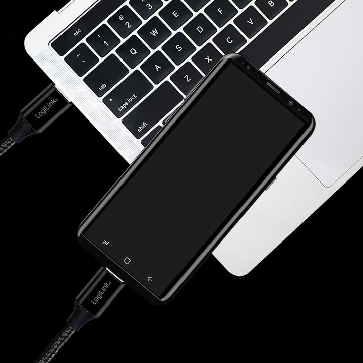 Produktbild LogiLink USB Type C - Type C (1 m, USB 2.0, 5 W)