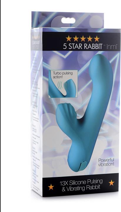 Image du produit Shots 13X Silicone Pulsing & Vibrating Rabbit