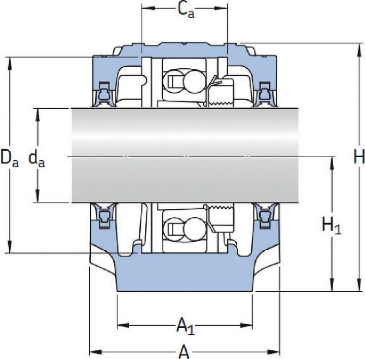 Actual product image SKF SNL plummer block (Bearing housing)