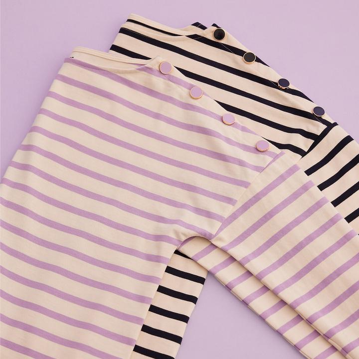 Produktbild La Redoute Collections Ringelshirt Signature AIMIE mit lockerer Schnittform (38)