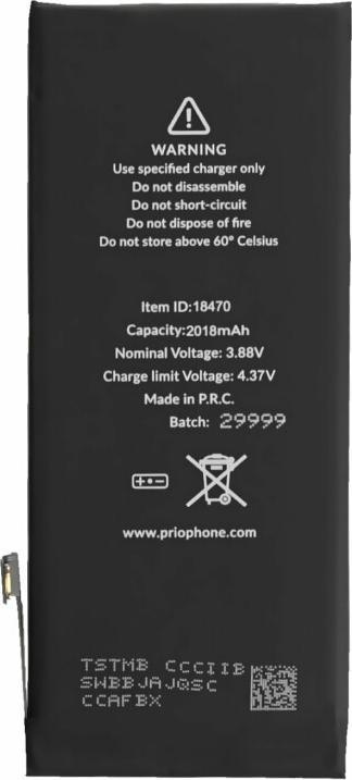 Immagine prodotto prio Batteria per iPhone SE (2022) (APN universale)