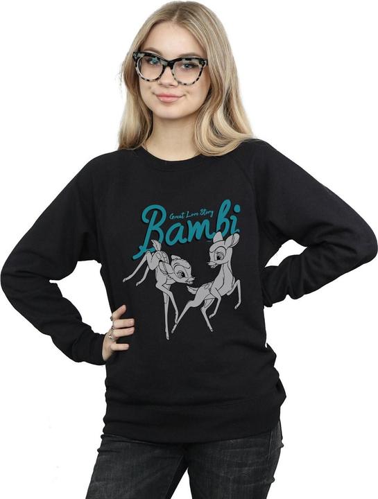 Immagine prodotto Disney Bambi Great Love Story Felpa Donna (S)