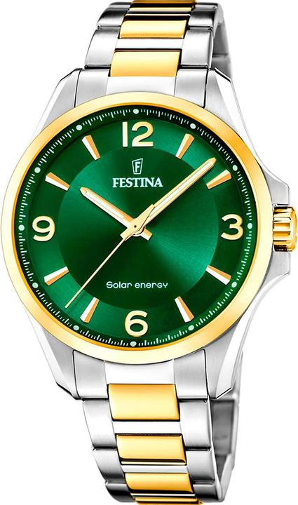 Produktbild Festina F20657/3 Solar Energy Herrenuhr 42mm 5ATM (Analoguhr, 42 mm)