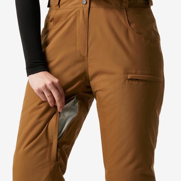 Produktbild Dreamscape Snowboardhose Skihose Damen - SNB 500 camel (36)