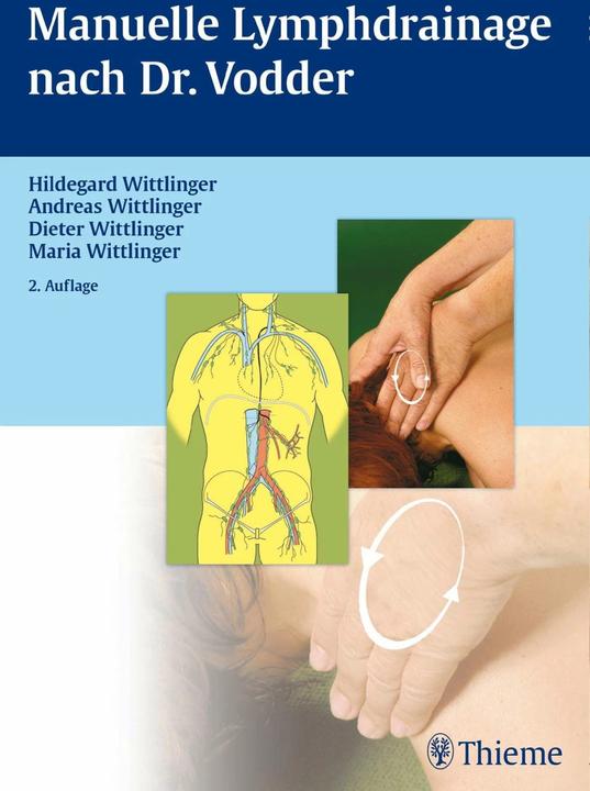 Produktbild Manuelle Lymphdrainage nach Dr. Vodder (Deutsch, Andreas Wittlinger, Maria Wittlinger, Hildegard Wittlinger, Dieter Wittlinger, 2016)