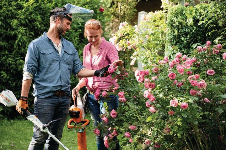 Actual product image Stihl Cordless lawn trimmer