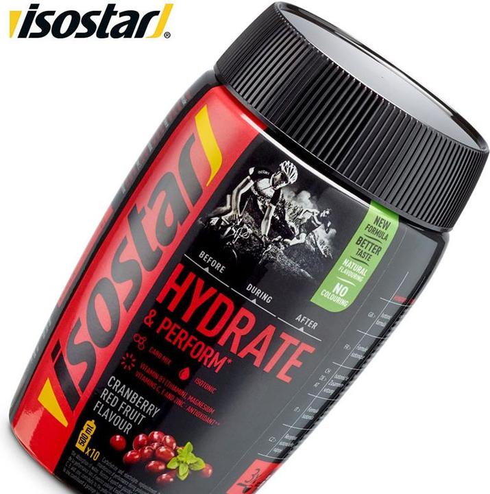 Immagine prodotto Isostar Idratazione e performance Polvere di mirtillo rosso (Frutti rossi, 1 pz., 400 g)