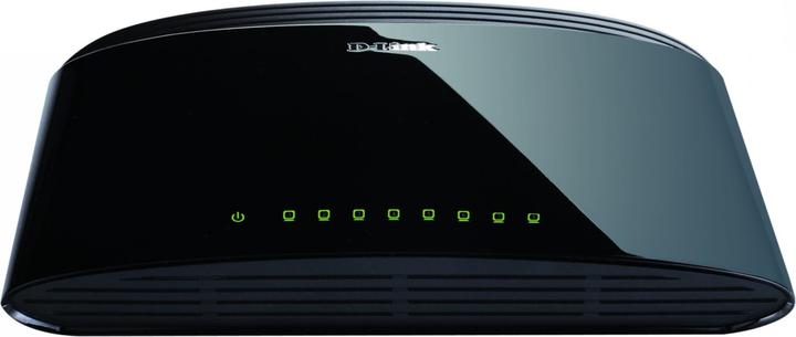 Actual product image D-Link DES 1008D - Switch - unmanaged - 8 x 10/100 (8 Ports)