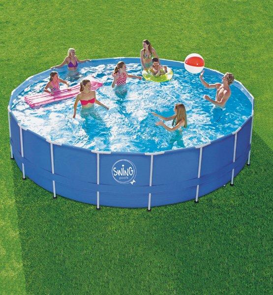 Produktbild Swing Metall-Rahmen-Pool (457 x 122 cm)