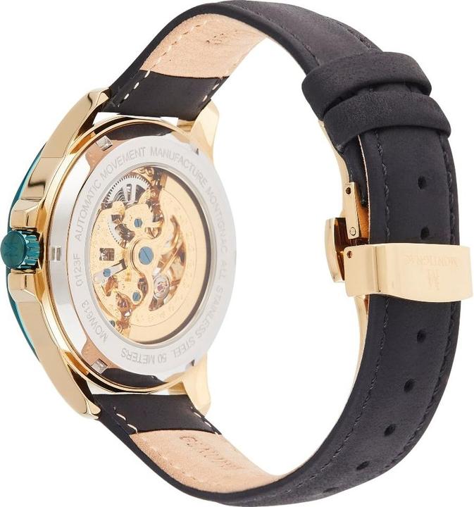Produktbild Montignac Automatische Uhr Round (Skeleton-Uhr, 42 mm)