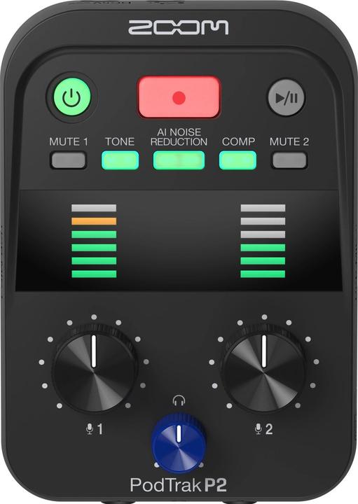 Zoom PodTrak P2 (Mehrspurrecorder)