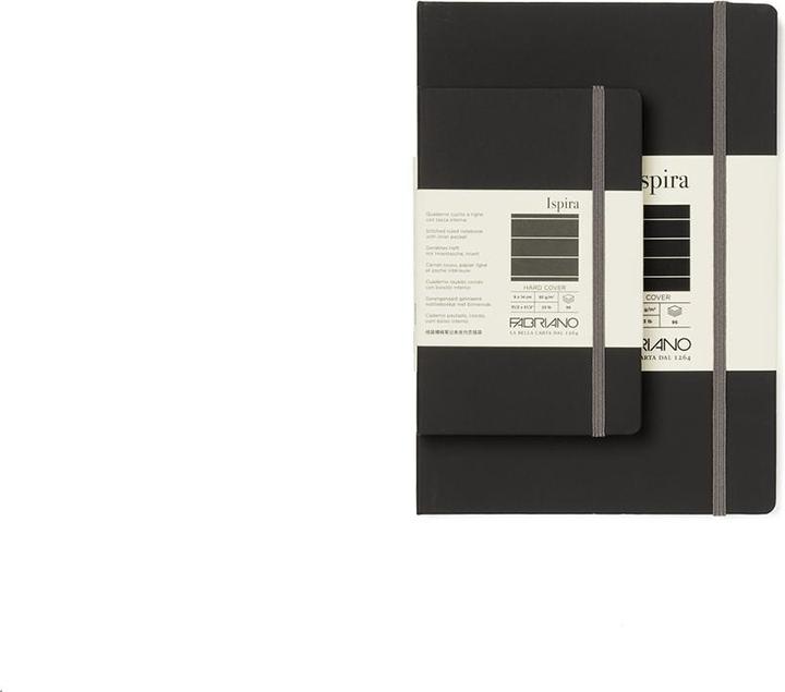 Produktbild Fabriano Ispira Hard-Cover Notebook, 5.8" x 8.3", A5, Lined, Green (A5, Harter Einband)