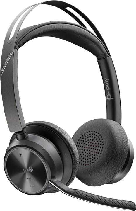 Actual product image Poly Headset Voyager Focus 2 MS (Wireless, Cable, USB-A)