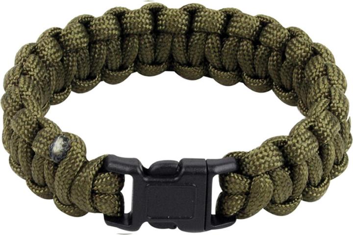 Image du produit Highlander Paracord Bracelet Qr Buckle Olive (Plastique, Nylon)