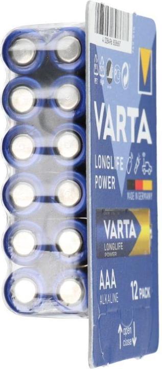 Actual product image Varta LONGLIFE Power Box (12 pcs., AAA, 1260 mAh)