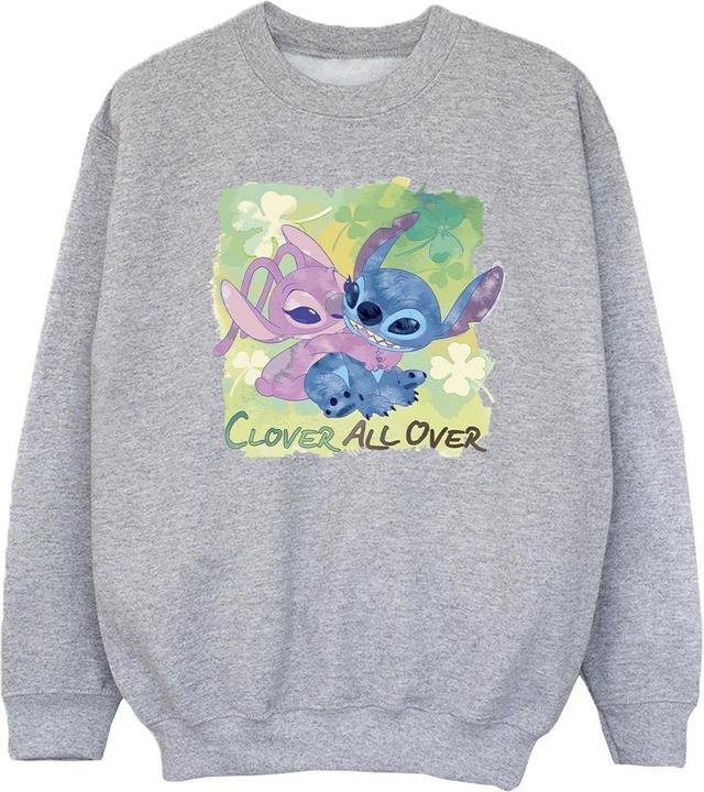 Produktbild Disney Lilo And Stitch St Patrick's Day Clover Sweatshirt Mädchen (104)