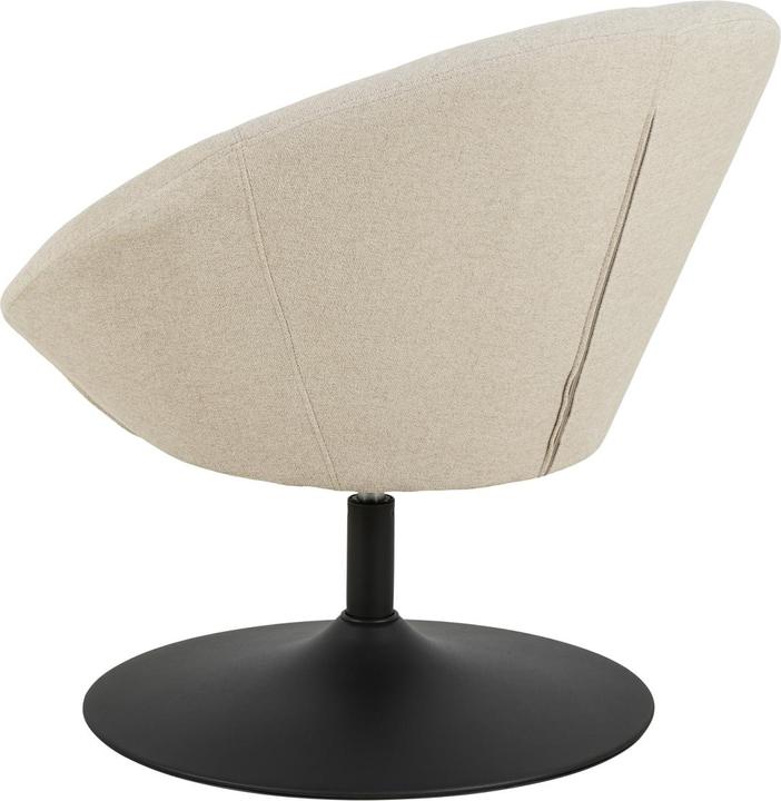 Immagine prodotto AC Design Sedia da salotto centrale Tessuto Apia beige 453