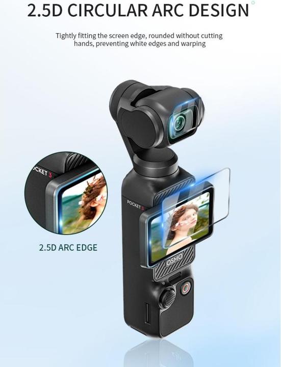 Produktbild Ueli Express 4 in 1 Panzerglas Set (Osmo Pocket 3)