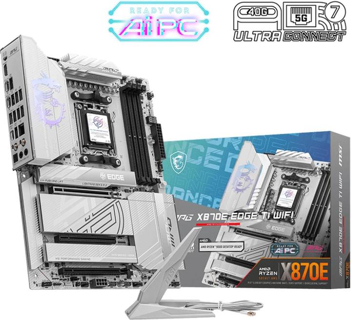 Productafbeelding MSI MPG X870E EDGE TI WiFi (AM5, AMD X870E, ATX)