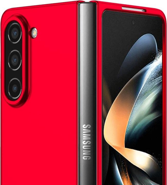 Actual product image Cover-Discount Galaxy Z Fold5 - Full Protection Protective Cover red (Samsung Galaxy Z Fold5)